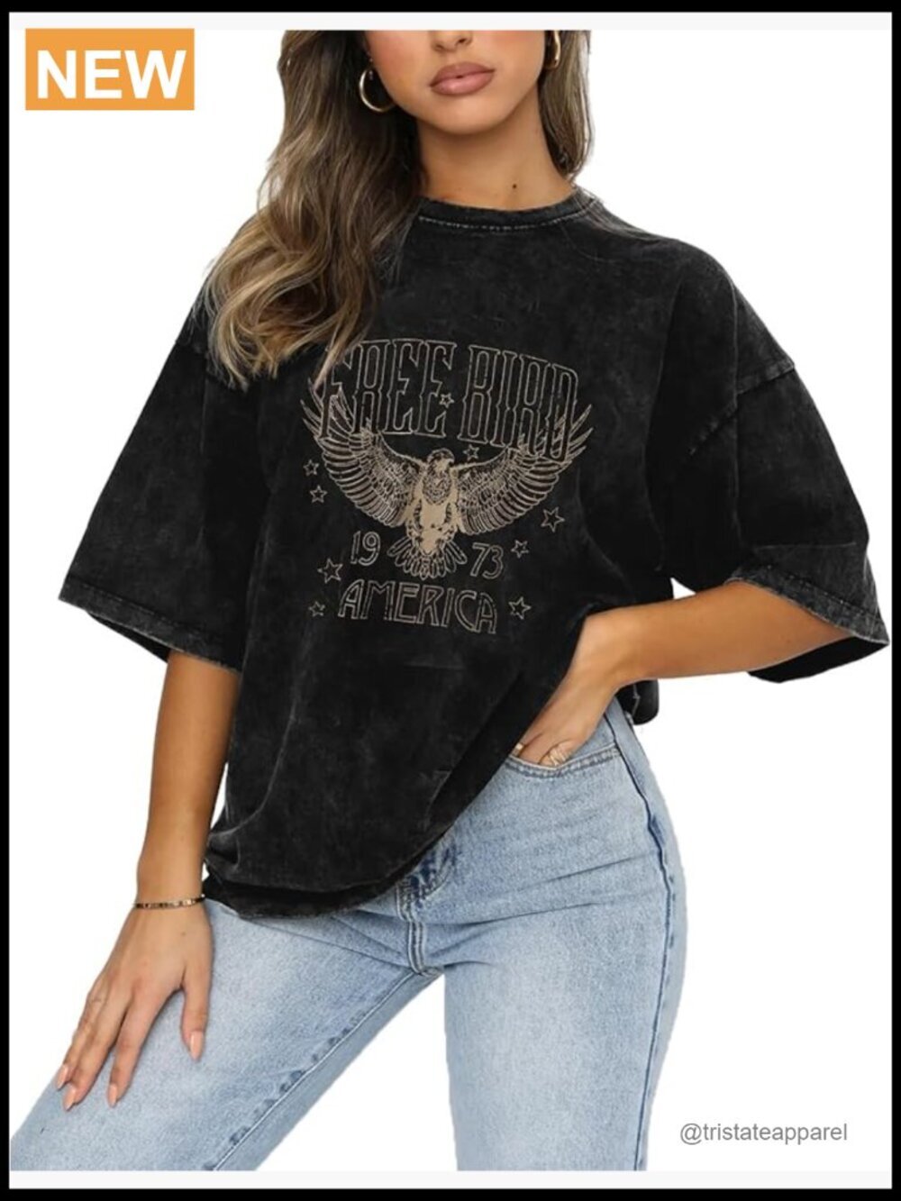 Vintage Rock Band Graphic Tee Women Retro Western Country Music T-Shirt